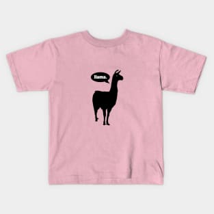 Only Drama Llama Kids T-Shirt